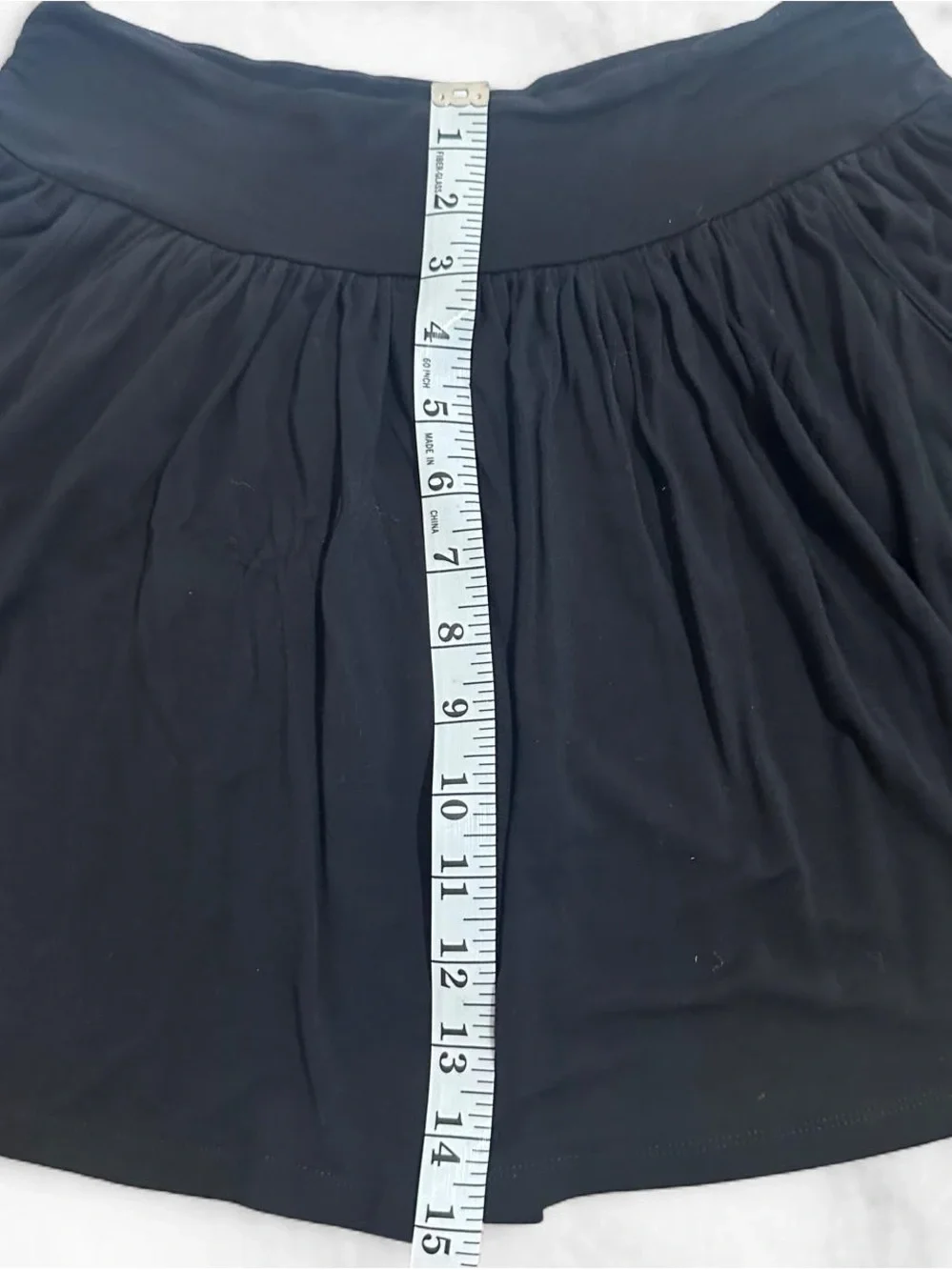 GAP Black Circle Skater Skirt with Pockets